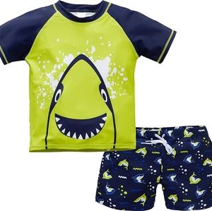 Vegaltair Little Toddler Boy's 2-Piece Swimsuit